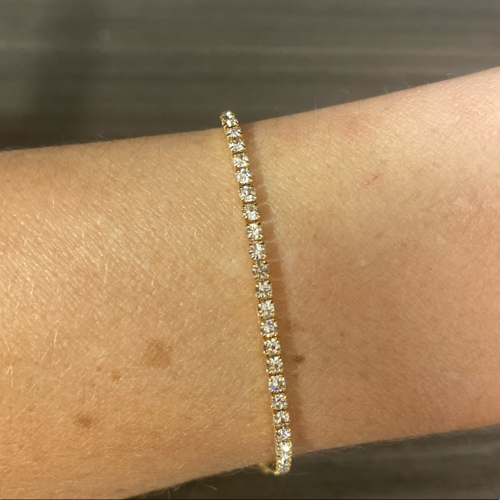 Premium CZ tennis bracelet